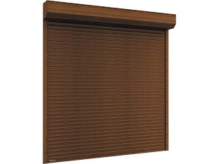 Рулонные ворота утепленные из профиля RH77M 3100x800