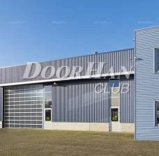 Панорамные секционные ворота, фото 3