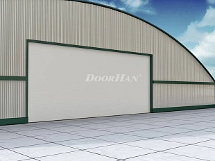 Промышленные секционные ворота DoorHan серии isd03alu (алюминиевые) 6000x3000